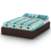 Vito Queen Mate's Bed with Bookcase Headboard - SS-3119210-3119092