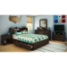 Vito Queen Mate's Bed with Bookcase Headboard - SS-3119210-3119092