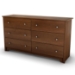 Vito Contemporary Dresser in Cherry - SS-3156010