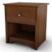 Vito Contemporary Nightstand in Cherry - SS-3156062