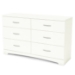 Step One Contemporary White Dresser - SS-3160010