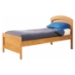 Prairie Twin Panel Bed in Country Pine - SS-3232189