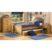Prairie Twin Panel Bed in Country Pine - SS-3232189