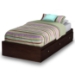 Willow Twin Mate's Platform Bed in Havana Brown - SS-3339212