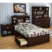 Willow Twin Mate's Platform Bed in Havana Brown - SS-3339212