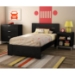 Flexible Black Oak 2-Shelf Nightstand - SS-3347059