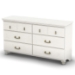 Noble Whitewash Traditional Dresser - SS-3510010
