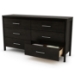 Gravity Modern 6-Drawer Dresser - SS-3577010