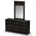 Vendome 6-Drawer Ebony Dresser - SS-3887010