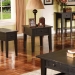 Liberty Country Style Antique Black End Table / Nightstand - SSC-LY600EB