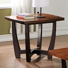 Kenzo Two Tone End Table