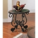 Rosemont End Table with Black Metal Base - SSC-RM200E