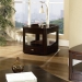 Isabelle End Table / Nightstand in Dark Cherry - SSC-IS200E