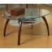 Atlantis Cocktail Table with Glass Top - SSC-AT150CT-AT150CB
