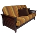 Plantation Wall Hugger Futon Frame - STR-PLANT
