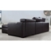 Flip Reversible Leather Sectional Sofa Bed with Storage - VIG-FLIP-HL