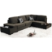 Seeley Fabric Convertible Chaise Sectional Sofa Bed - VIG-1015