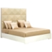 Ariel Temptation Bed with High Leather Headboard - VIG-8C004A-BED