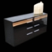 Alaska Lacquer 8-Drawer Dresser - VIG-ALASKA-DR