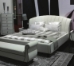 Auspicious Transitional Leather Bed - VIG-AUSPICIOUS-BED
