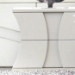 Charming White Nightstand with 2 Drawers - VIG-CHARMING-NS