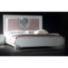 Emma White Lacquer Bed - VIG-403-BED