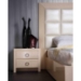 Armani Xavira Glam Crocodile Pattern Lacquer Nightstand - VIG-AA313-60-NS