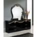 Judy Dresser in Black and Gold - Made in Italy - VIG-JUDY-DR