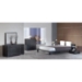 Kyoto Platform Bed with Pillows on Headboard - VIG-KYOTO-BED