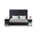 Lyrica Leather Bed with Tufted Headboard - VIG-LYRICA-BED