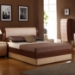 Maya Two-Toned Lacquer Storage Platform Bed - VIG-MAYA-BED