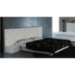 Melody Tufted Bed in White - VIG-MELODY-BED