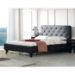 Monte Carlo Tufted Bed in Black - VIG-MONTECARLO-BED-BLK