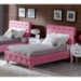 Monte Carlo Tufted Twin Bed in Pink - VIG-MONTECARLO-BED-PINK
