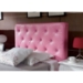 Monte Carlo Tufted Twin Bed in Pink - VIG-MONTECARLO-BED-PINK