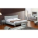 Monte Carlo Platinum Edition Silver Modern Bed - VIG-MONTECARLO-PLATINUM-BED