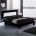 Moon Bed in Black and White - Made in Italy - VIG-MOON-BED