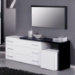 Moon Dresser with L-Shaped Extension - Made in Italy - VIG-MOON-DR