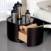 Orca Round Glass Top Nightstand - VIG-ORCA-NS