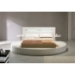 Palazzo White Round Platform Bed - VIG-PALAZZO-BED-WHT