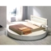 Palazzo White Round Platform Bed - VIG-PALAZZO-BED-WHT