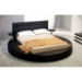 Palazzo Black Round Platform Bed - VIG-PALAZZO-BED-BLK
