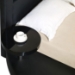 Palazzo Black Round Platform Bed - VIG-PALAZZO-BED-BLK