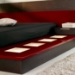 Rimini Walk-On Platform Bed with Nightstands - VIG-RIMINI-3PC