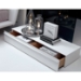 Venice White Lacquer Nightstand - VIG-VENICE-NS