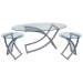 3-Piece Curve Coffee Table Set - WAL-C48BCV