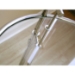 Eileen Gray Round Glass Top End Table - WI-316F