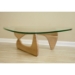 Noguchi Style Glass Top Coffee Table - WI-416-X