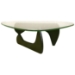 Noguchi Style Glass Top Coffee Table - WI-416-X
