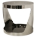 Genesis Steel and Tinted Glass Modern End Table - WI-931B2-GR